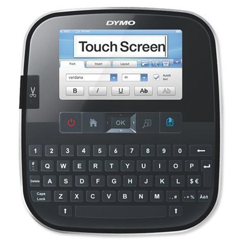 Etichettatrice Portatile con Tastiera Modello 500TS Schermo LCD Nera - Foto 1